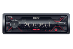 Sony DSX-A410BT In-car Media Receiver with USB, Red illumination