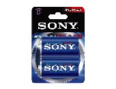 Sony AM1-B2D Alkaline LR20-D Stamina Plus 2pcs blister, D