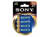 Sony AM3PT-B4D Alkaline R06 Stamina Platinum 4 pcs blister AA