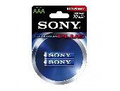 Sony AM4-B2D Alkaline LR03-AAA Stamina Plus 2pcs, AAA