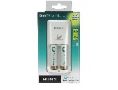 Sony Battery charger + 2x AAA 900mAh Ready to use