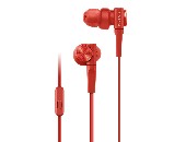 Sony Headset MDR-XB55AP, Red
