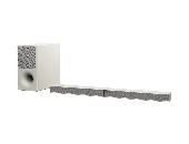 Sony HT-CT291, 300W 2.1 channel soundbar for TV with S-Force PRO surround, cream