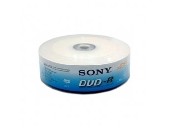 5 psc Sony 25 DVD-R bulk 16x + 5 psc Sony DVD-RW 4.7GB Slim case